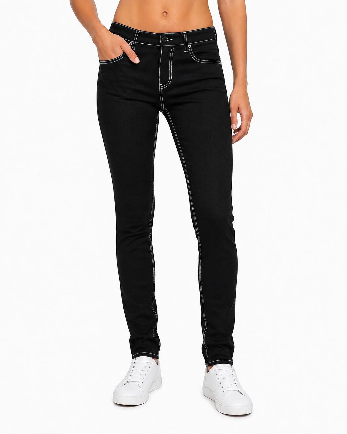 Woman slim jeans