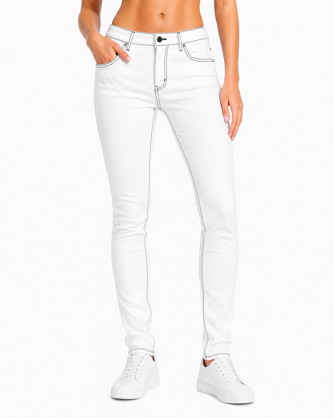Woman slim jeans