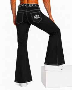 Man 70s flared jeans
